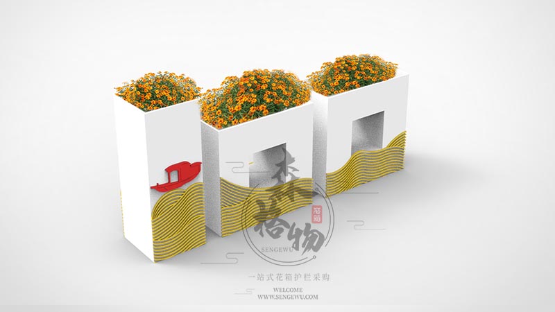 紀(jì)念款不銹鋼花箱