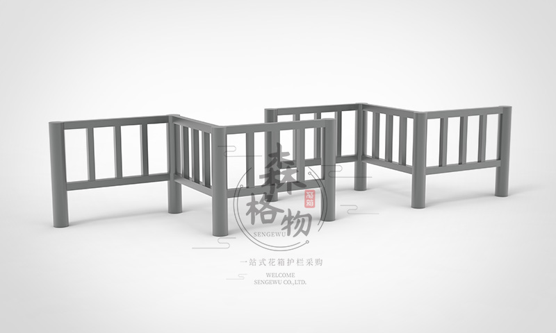 商業(yè)街車擋人車分流護(hù)欄